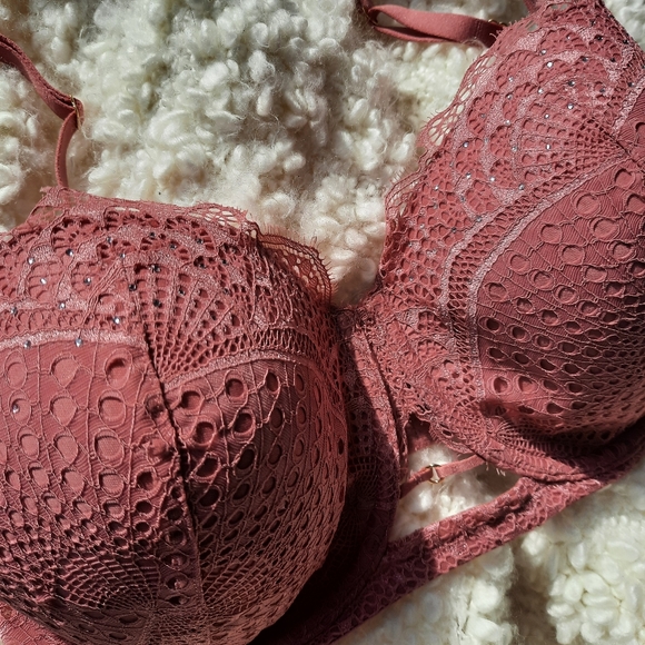 La Senza So Free 36DD Blush Lace Bra